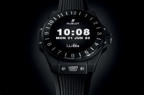 digital watch hublot|hublot smart watches.